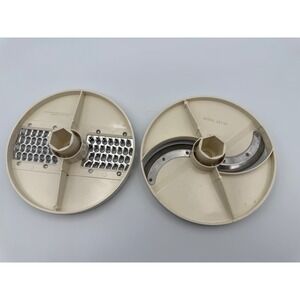 Oster Regency 6" Slicing and Shredding Discs Models 937-81 937-84 Set of 2